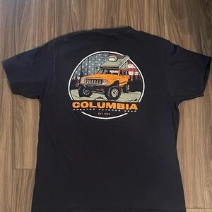 Columbia Black Graphic Tee